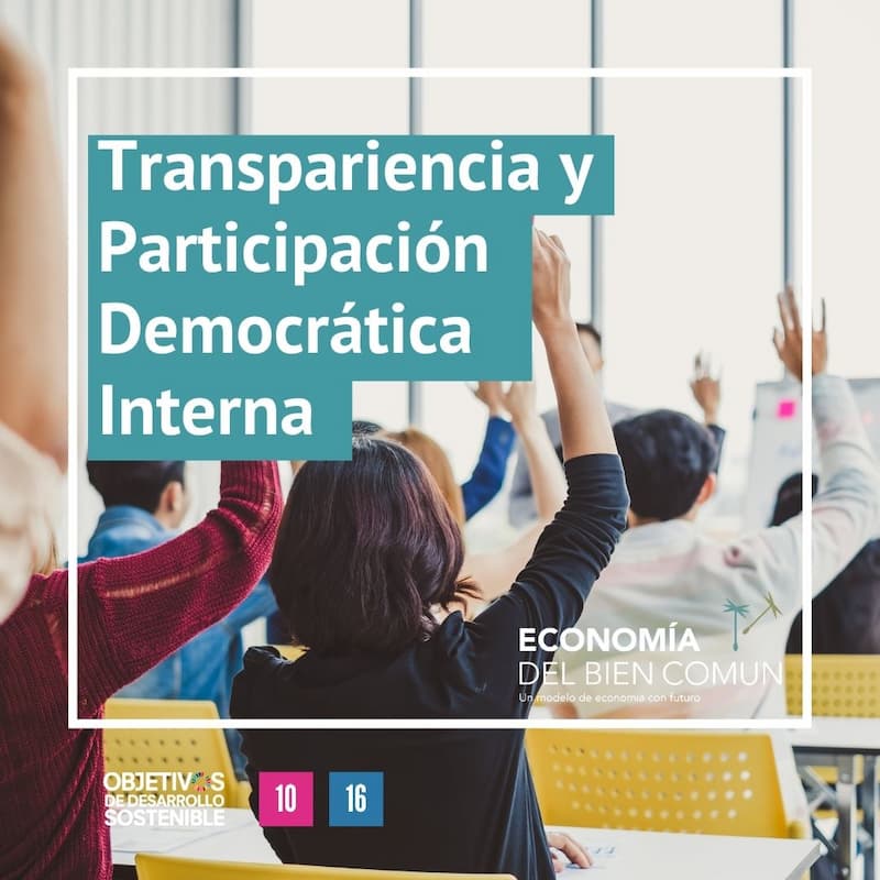 Transpariencia y participación democrática interna